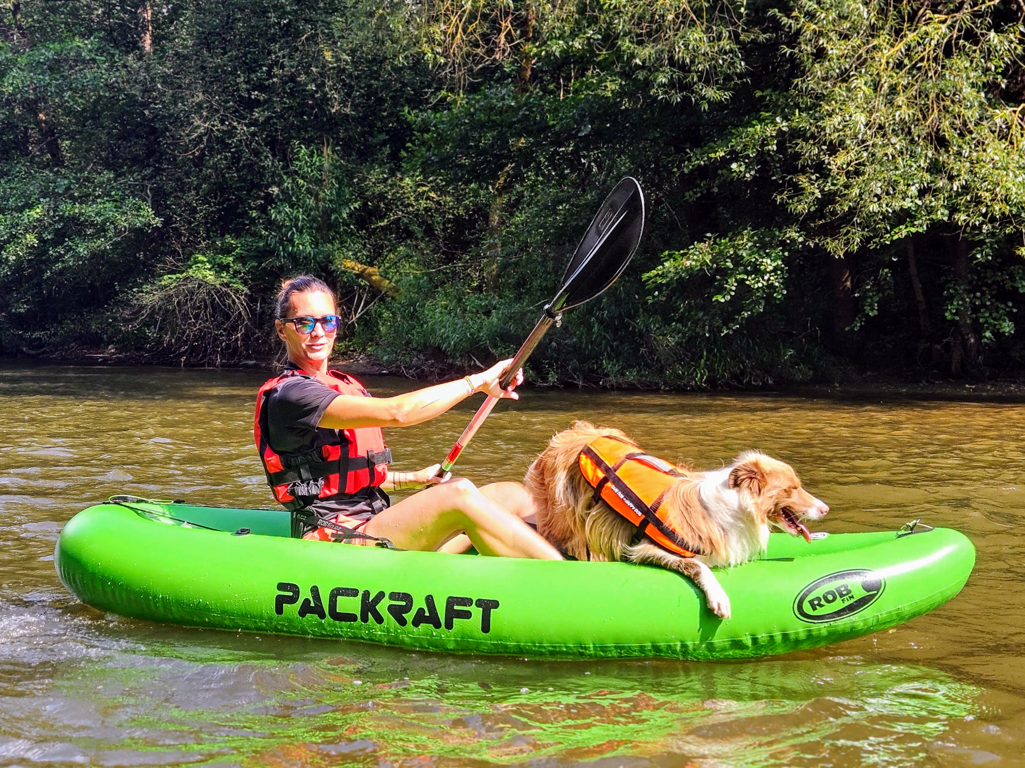 1 miestny nafukovací packraft L 14. august